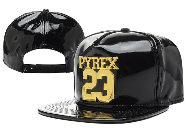 PYREX 23 Black Snapback Hat XDF 0526